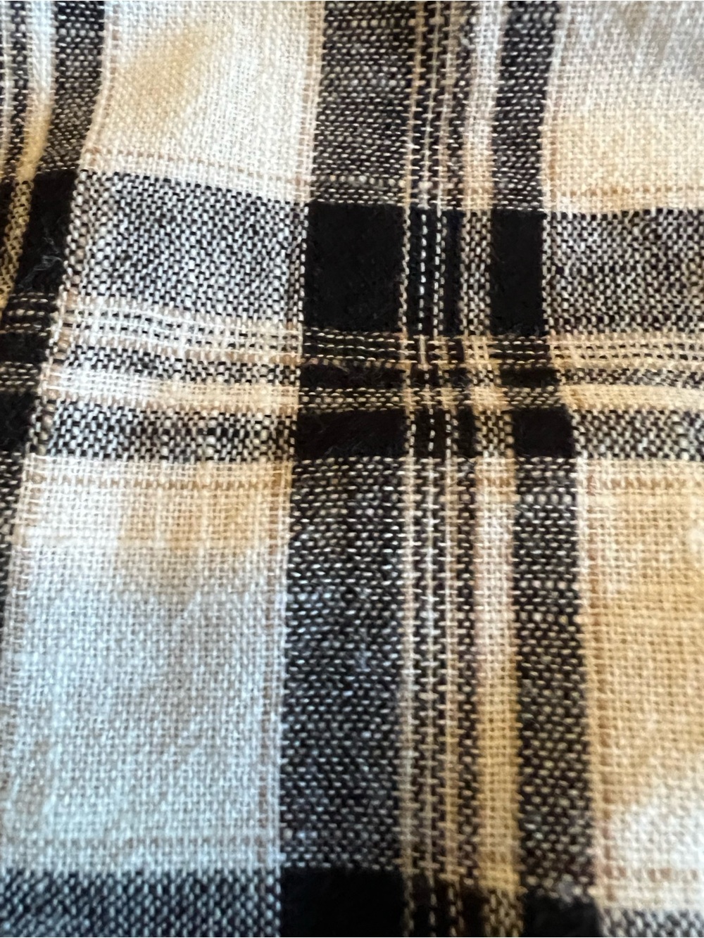 NWT Free People Free Est After You Black & White Plaid Top and Skirt Set Size L - Picture 8 of 12